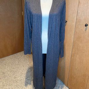 Long Cardigan Charcoal